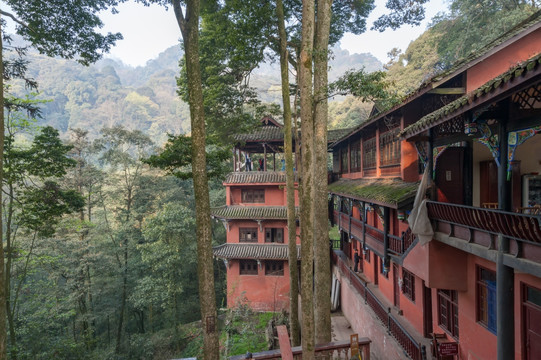成都青城山古建筑