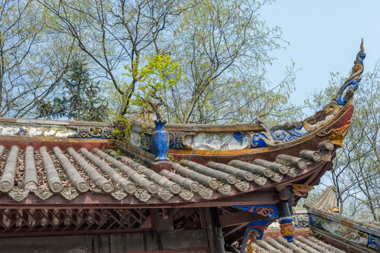 成都青城山古建筑
