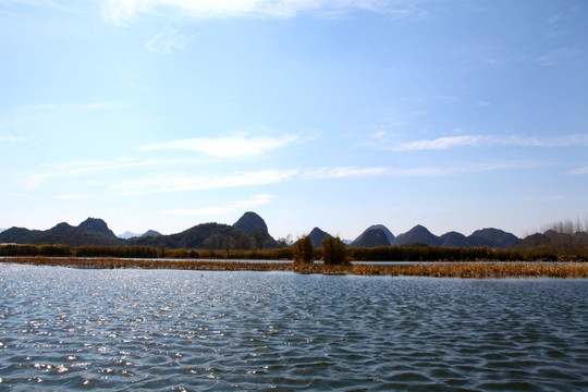 山绿水