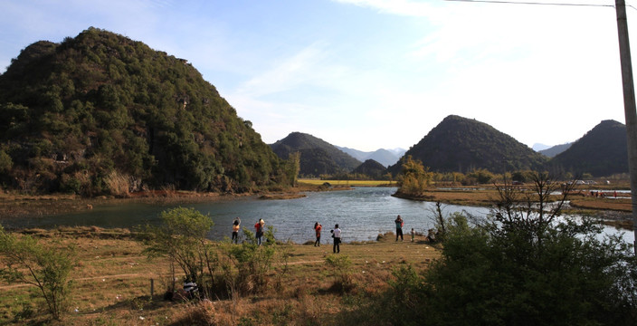 青山绿水