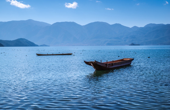 泸沽湖风光