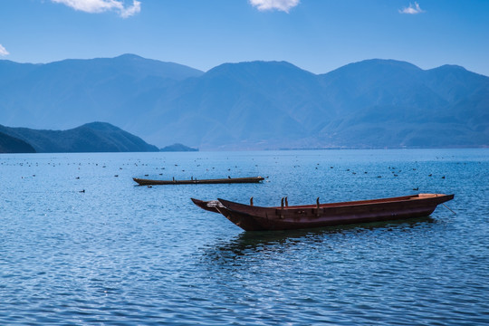 泸沽湖风光