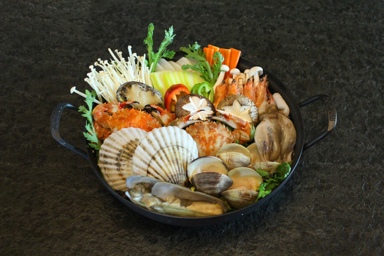 海鲜火锅