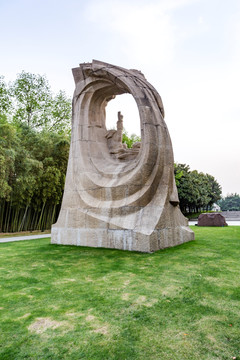 龙华列士陵园雕塑