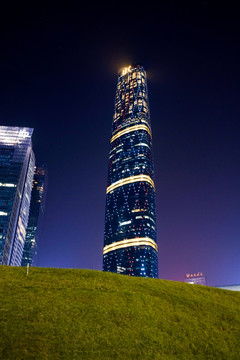 都市夜景 建筑夜景 广州夜景