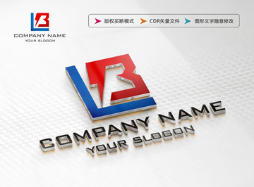 B字母LOGO设计 B字母标志