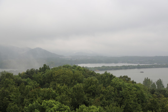 杭州西湖 烟雨西湖