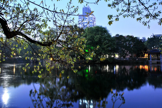 重庆大学民主湖