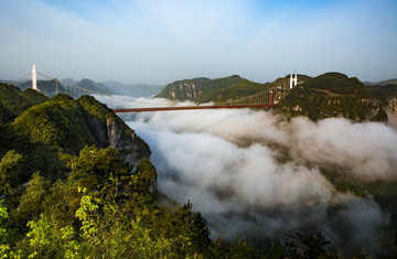 峡谷飞虹