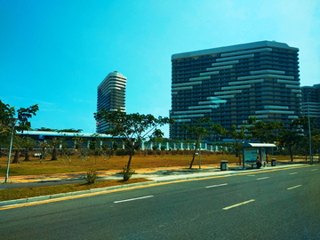 三亚市创意产业园 建筑风景