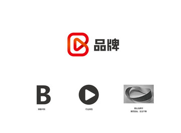 B创意logo