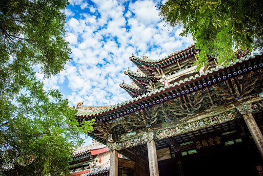 聊城山陕会馆内景