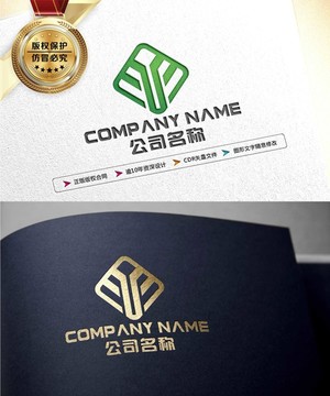 绿色LOGO设计 绿色标志设计