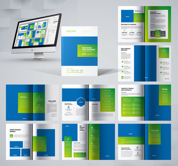 环保画册 企业画册 封面设计