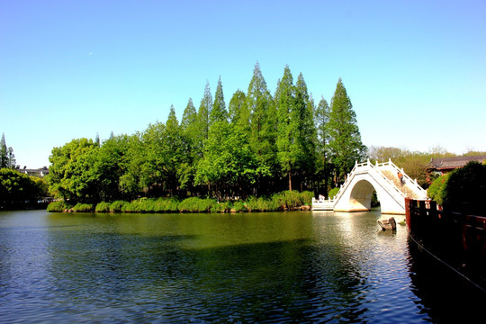 南京白鹭洲公园
