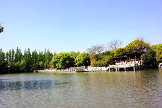 南京白鹭洲公园