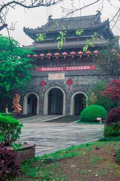 仿古建筑大门