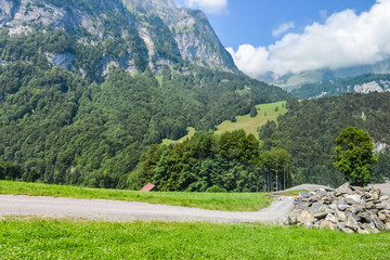 瑞士山地风光 自然风景