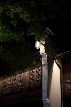 梦想小镇夜景