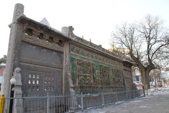 六龙壁 蒲城文庙