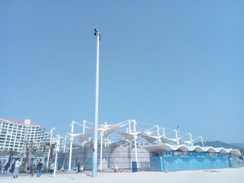 大鹏大小梅沙海边栈道 湿地公园