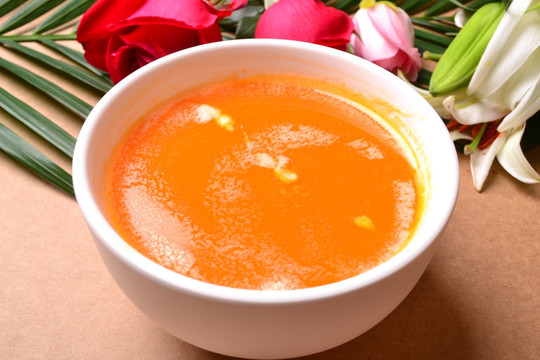 西红柿奶油汤