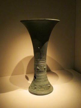 商代后期青铜觚  国家博物馆