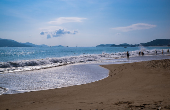 海滨沙滩