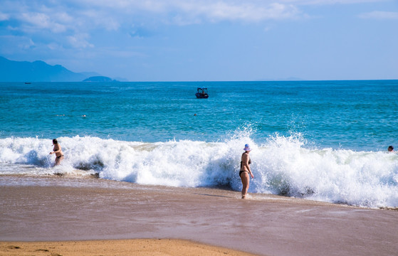 海边沙滩