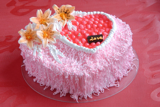 生日蛋糕 爱心永恒