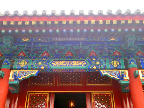 中国古典建筑 清代 琉璃瓦建筑