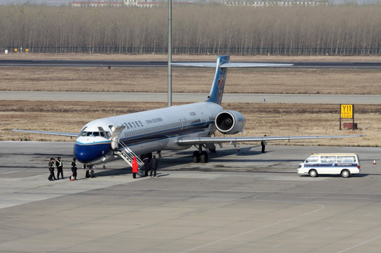 中国南方航空 航班 飞机