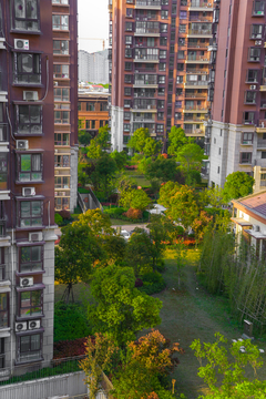 小区内景 小区绿化