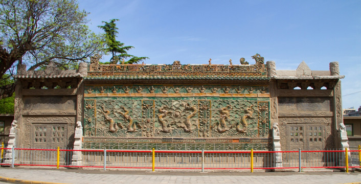 六龙壁 蒲城文庙