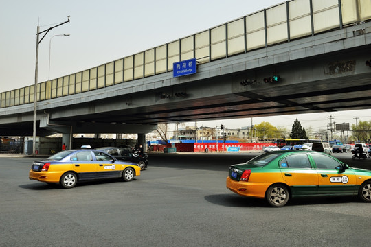 北京 立交桥 城市道路