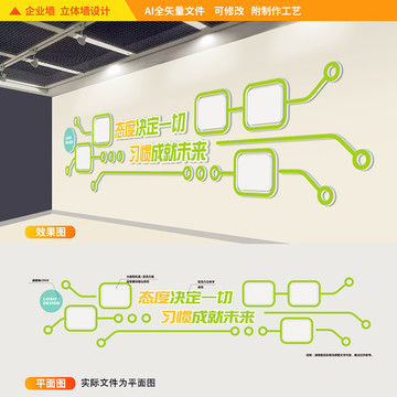 学校宣传口号文化墙