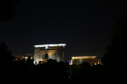 温州市府之夜景