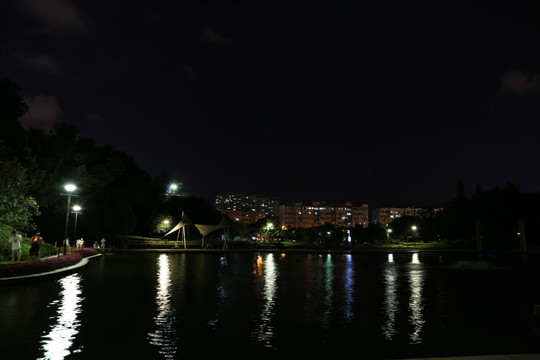 绣山公园夜景