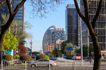 北京街景 北京针织路 亿利生态