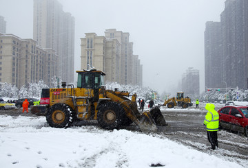 清扫积雪