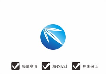 竹叶logo