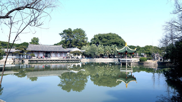 江心屿风景