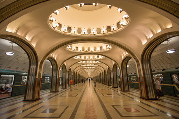 莫斯科地铁 地铁 俄罗斯 欧