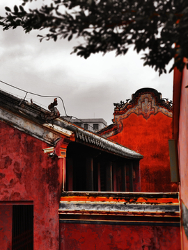文昌孔庙建筑风景