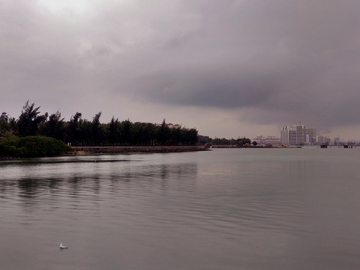 世纪公园海边风景