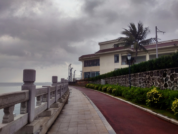 海口世纪公园海滨风景