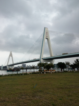 世纪大桥风景 海南海口