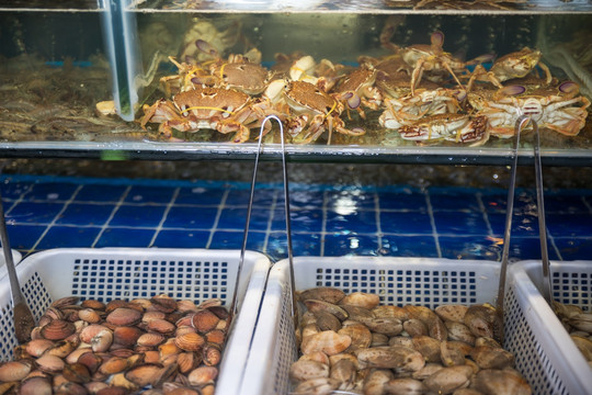 自助餐海鲜区