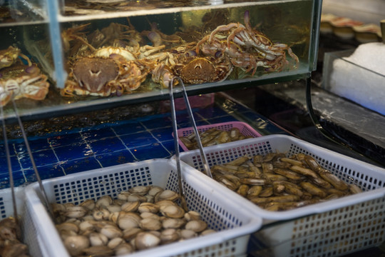 自助餐海鲜区