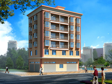 六层建筑外观